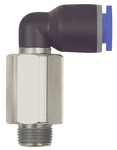 Riegler 109336 Вставной L-образный фитинг, серия Blue удлиненный, вращающийся, R 1/2 вн. 128.012-8